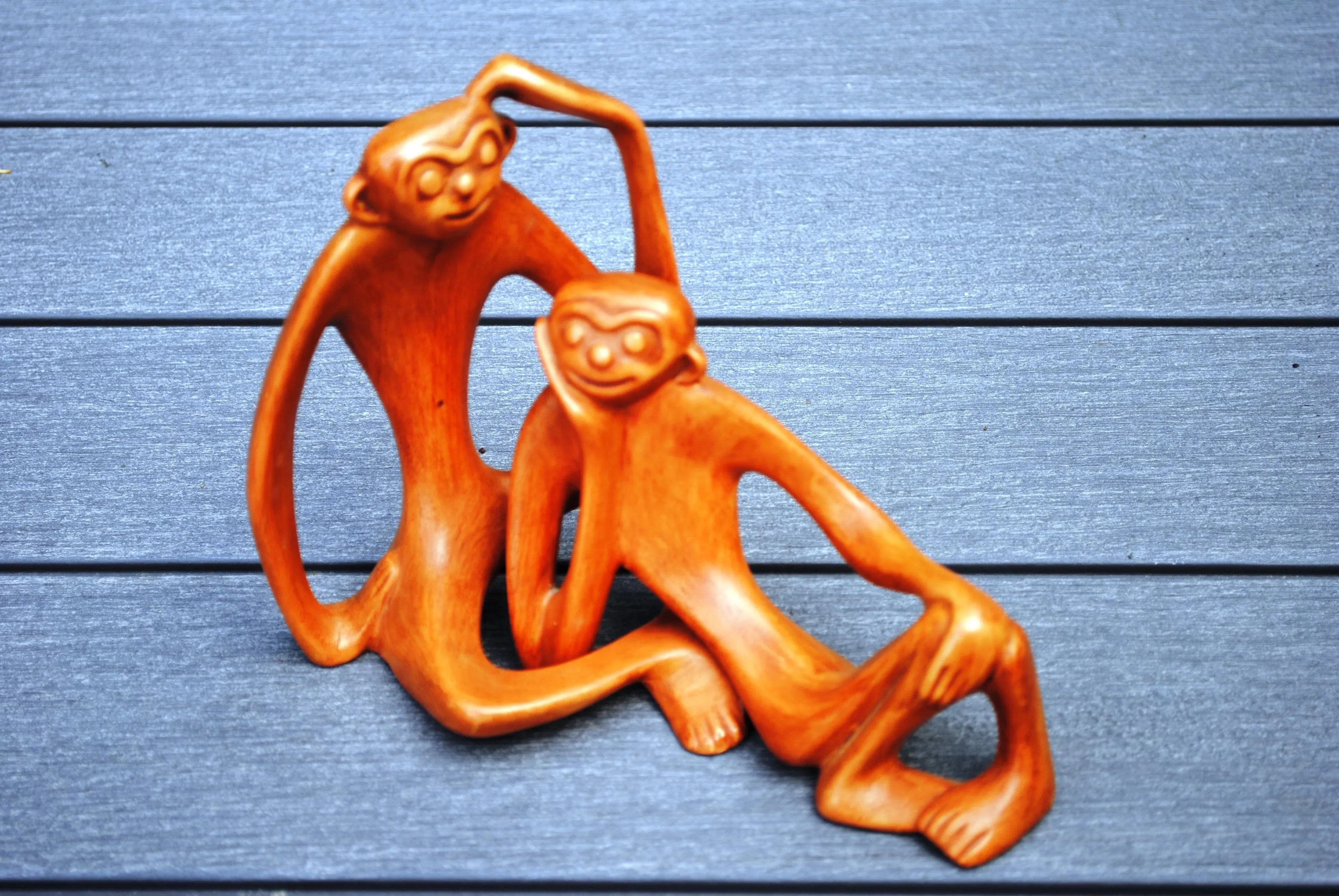 1960's Jaru Originals Pair of Monkeys | Chairish