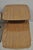 Wood Vintage Mid Century Modern Walnut & Formica Round & Step Side Table Set - 2 PCS For Sale - Image 7 of 16