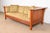 A gorgeous Mission or Arts & Crafts style Prairie settle sofa By L. & J.G Stickley USA, 21st Century Solid cherry wood...
