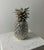 Silver Large Italian Silver Laminated Pineapple, 1970s For Sale - Image 8 of 14