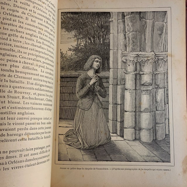 Antique Jeanne d'Arc Book For Sale - Image 9 of 13