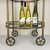 Vintage French Brass Bar Cart, 1950s For Sale - Image 12 of 18