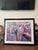 Vintage Framed Isaac Maimon Corner Cafe Figurative Lithograph Art Colorful framed print of Isaac Maimon’s lively cafe...
