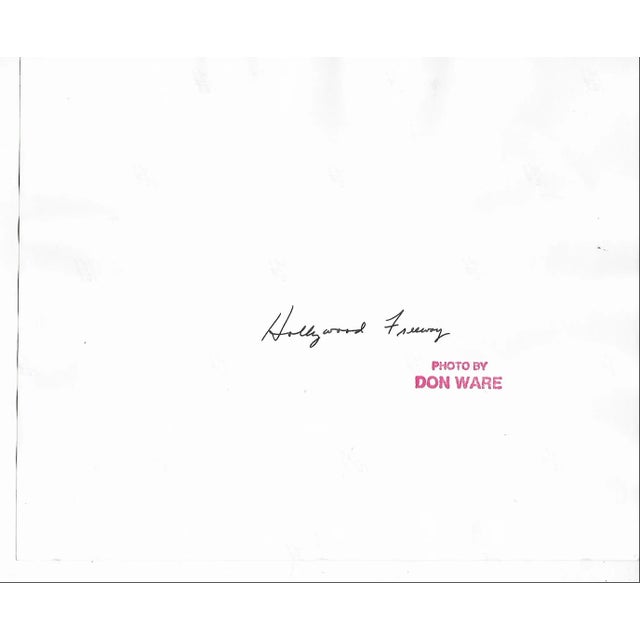 1960s black and white photograph by Los Angeles, California based photographer Don Coleman Ware (1921-2006) of an...