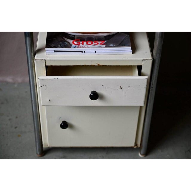 Industrial Bedside Table, 1950s For Sale - Image 13 of 18