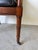 1970s Hickory Chair Regency Style Faux Bamboo Caned Lounge Armchair on Brass Casters For Sale - Image 9 of 12