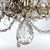Antique French Louis XIV Style Brass & Crystal 12-Light Teired Chandelier C1930 For Sale - Image 6 of 12