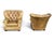 Tan 1980s Ralph Lauren Style Leather Writer's Chair Wingback a-Pair For Sale - Image 8 of 18