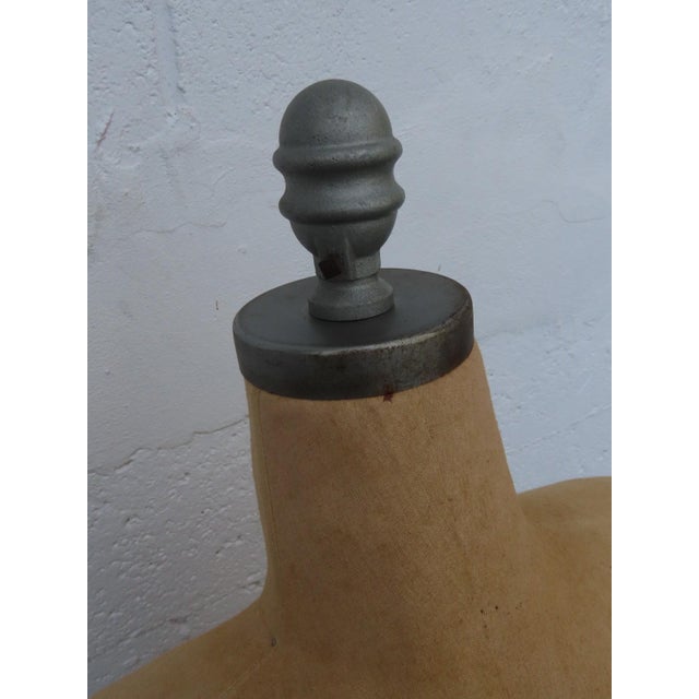 Restoration Hardware Reproduction Dress Form Height Adjustable Mannequin 6889 For Sale - Image 11 of 18