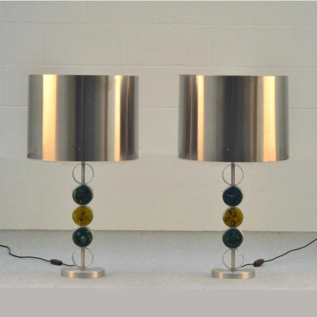 1970s Large Table Lamps by Nancy Still for Raak, 1970s, Set of 2 For Sale - Image 5 of 13