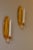 Mid-Century Modern Swedish 24k Gold Plated Candleholder Sconces from Scandia, Set of 2 For Sale - Image 4 of 7