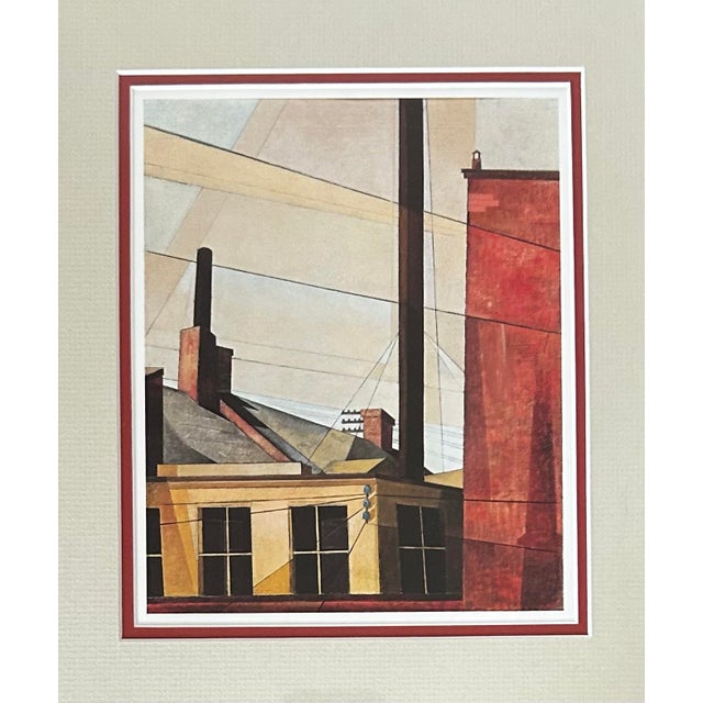 Post Impressionist Charles Demuth Framed Print ‘From the Garden of the Chateau’ For Sale - Image 3 of 5