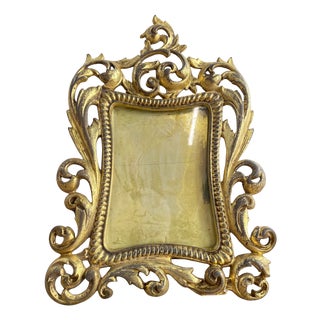 Gilt Bronze Photo Frame, 1800s For Sale
