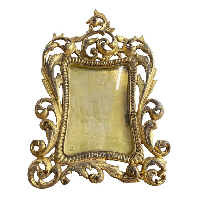 Gilt Bronze Photo Frame, 1800s For Sale