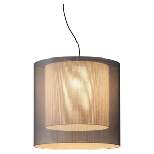 Moaré LM Pendant Lamp in Grey and White by Antoni Arola