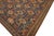 Blue Antique Tribal Geometric 19th Century Turkish Oushak Smyrna Carpet Rug For Sale - Image 12 of 12