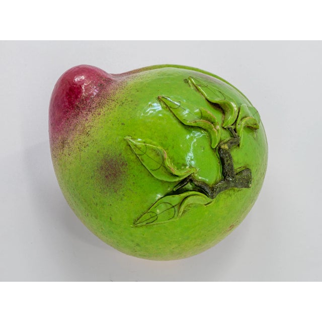 19th Century Chinese Export Alter Porcelain Fruit - Set of 4 For Sale In New York - Image 6 of 11