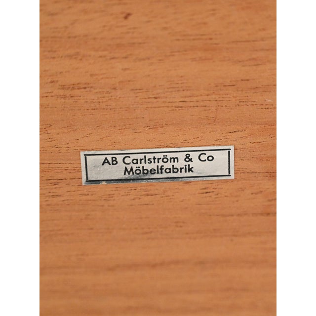 Bedside Tables from AB Carlström & Co, 1960s, Set of 2 For Sale - Image 9 of 12