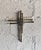Vintage Brutalist Stainless Steel Cross, 1970s For Sale - Image 7 of 7