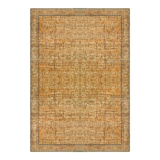 Antique Agra Camel/Burgundy Rug - 16'1"x29'8" For Sale