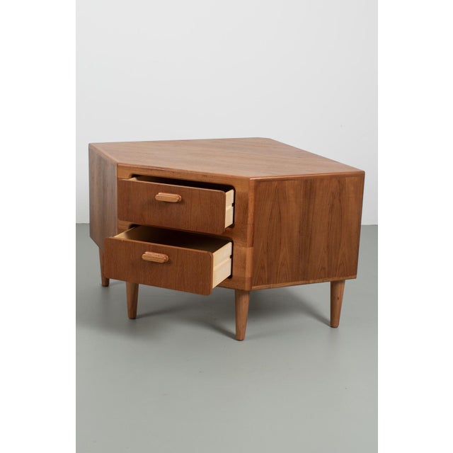 Teak Corner Cabinet from Silkeborg For Sale - Image 3 of 9
