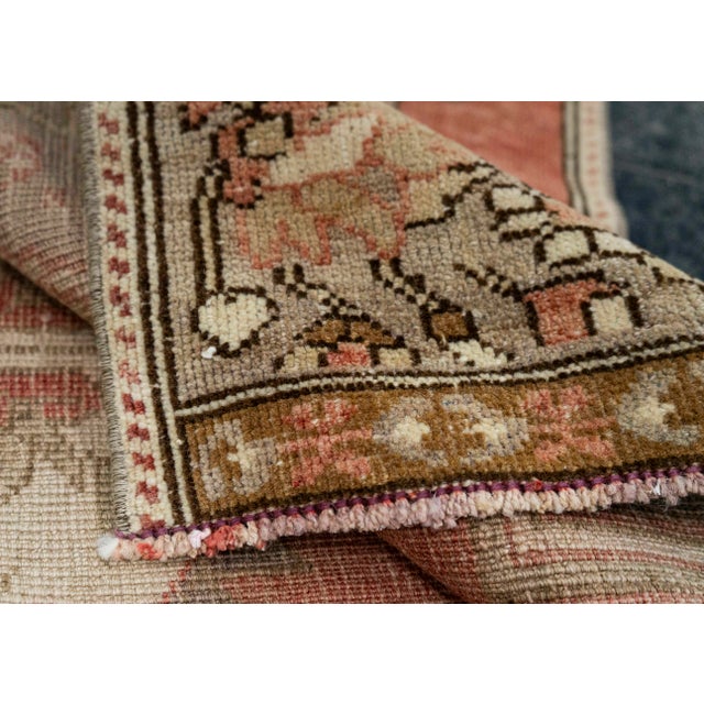 Turkish Vintage Rug 3'5" x 7'3" #21319 For Sale In Houston - Image 6 of 8