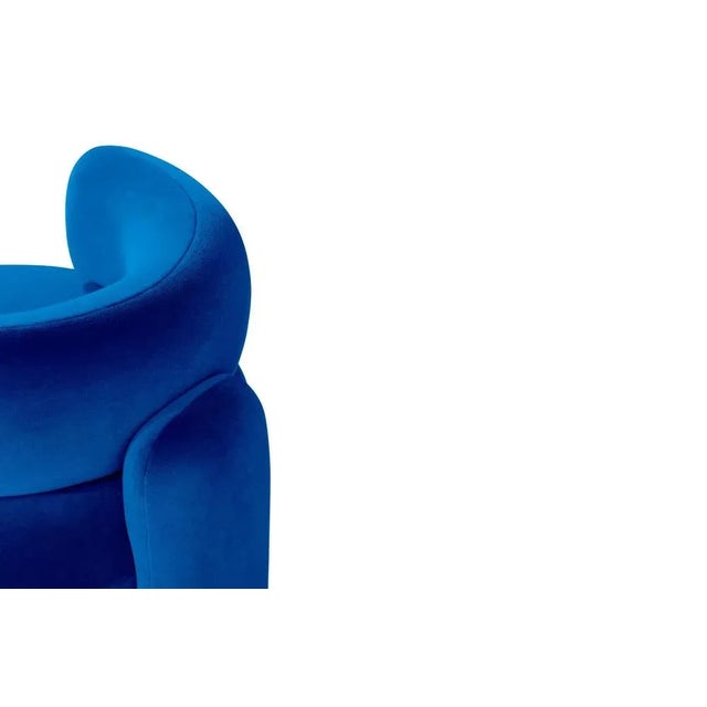 Textile Embrace Gentle 753 Armchair by Royal Stranger For Sale - Image 7 of 8