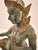 Asian Large Bronze Gilt Figure on a Base For Sale - Image 3 of 11