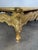 Giltwood Rococo Coffee Table With Antiqued Mirrored Top For Sale - Image 10 of 17