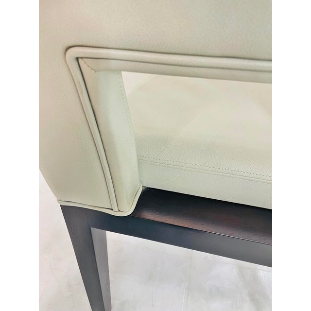 Set of 10 Christian Liaigre “Velin” Solid Oak Dining Chairs for Holly Hunt, Usa For Sale - Image 17 of 18