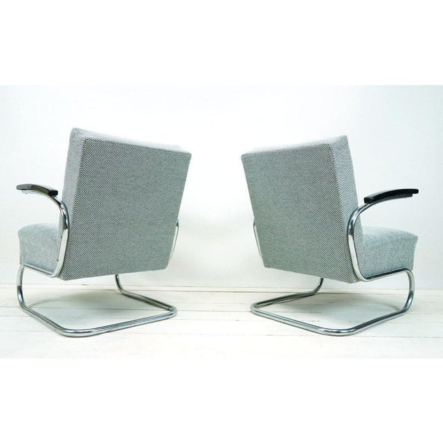 Set of Vintage Armchairs from Mücke Melder, 1930s, Set of 2 For Sale - Image 3 of 5