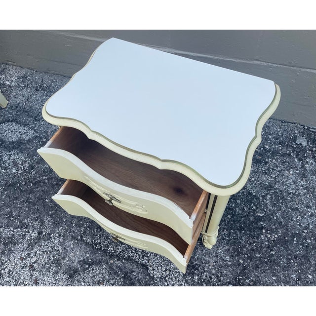 Vintage Bassett French Provincial Nightstand Chairish