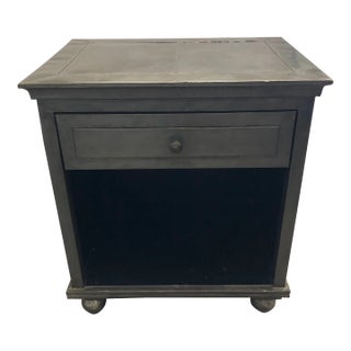 Restoration Hardware Annecy Open Night Stand For Sale