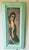 American Pair of Painted Tile Wall Plaques of Two Women by Harris G. Strong For Sale - Image 3 of 10