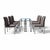Vintage Dia Chrome Dining Chairs, Set of Six, Mid-Century For Sale - Image 14 of 18