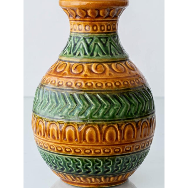 Bitossi Style Ceramic Table Lamp from Bay Keramik, 1970s For Sale - Image 4 of 12