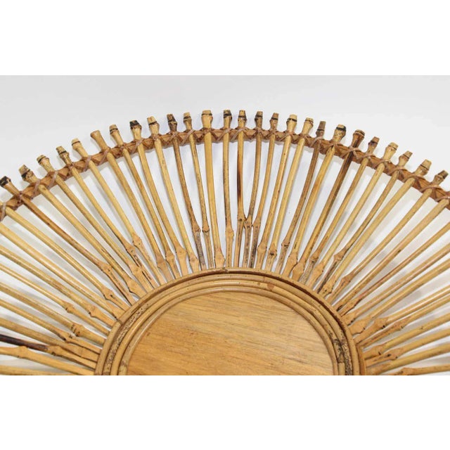 Vintage Asian Tribal Handwoven Round Basket Bowl For Sale - Image 9 of 13