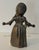 Metal Antique 1800s Pewter Little Match Girl Candle Snuffer Hans Christian Andersen For Sale - Image 7 of 12