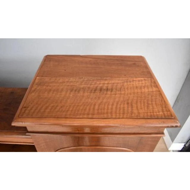 Victorian Open Bookcase in Walnut, 1870 For Sale - Image 10 of 12