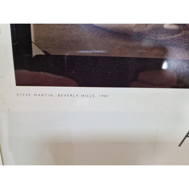 Offset Lithograph Steve Martin Photography Exhibition Poster by Annie Leibovitz, 1993 For Sale - Image 11 of 12