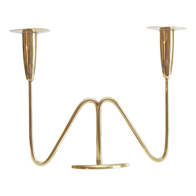 Hagenauer Candlestick from Werkstätte Hagenauer Wien, 1940s For Sale