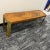 Mid-Century Bench or Table A beautiful mid- century bench or table. It has a distinctive chevron pattern and wood grain...