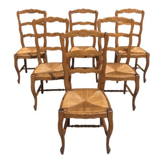Vintage New French Country Dining Chairs Chairish
