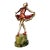 1930s Art Deco Spelter and Onyx Dancer Style Statue For Sale