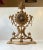 Antique French Mantel Clock in Gilt Brass and Marble, 19th Century For Sale - Image 13 of 13