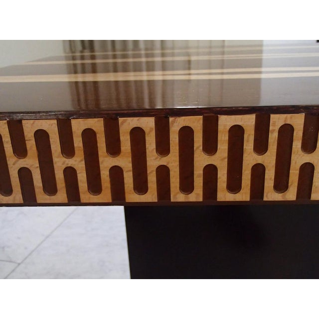 Beige Art Deco Decorative Rectangular Coffee Table, 1930s For Sale - Image 8 of 18