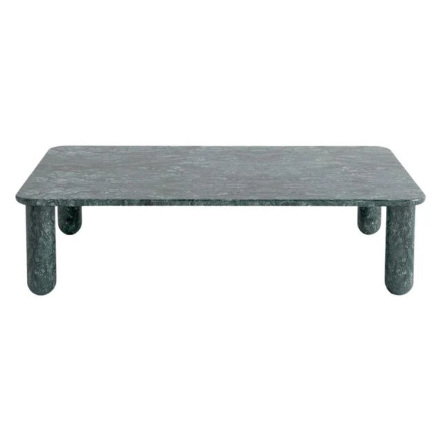 Medium Green Marble Sunday Coffee Table by Jean-Baptiste Souletie For Sale - Image 9 of 9