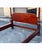 Late 20th Century Henredon Attributed Federal Carved Mahogany Four-Poster Queen Size Fretworked Canopy Bed For Sale - Image 14 of 15