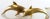 Metal Mid-Century Brass Dolphins, Set of 2 For Sale - Image 7 of 8