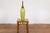 Early 21st Century Artisan Handmade Lime Green Glazed Ceramic Vase with Brown Neck For Sale - Image 4 of 12
